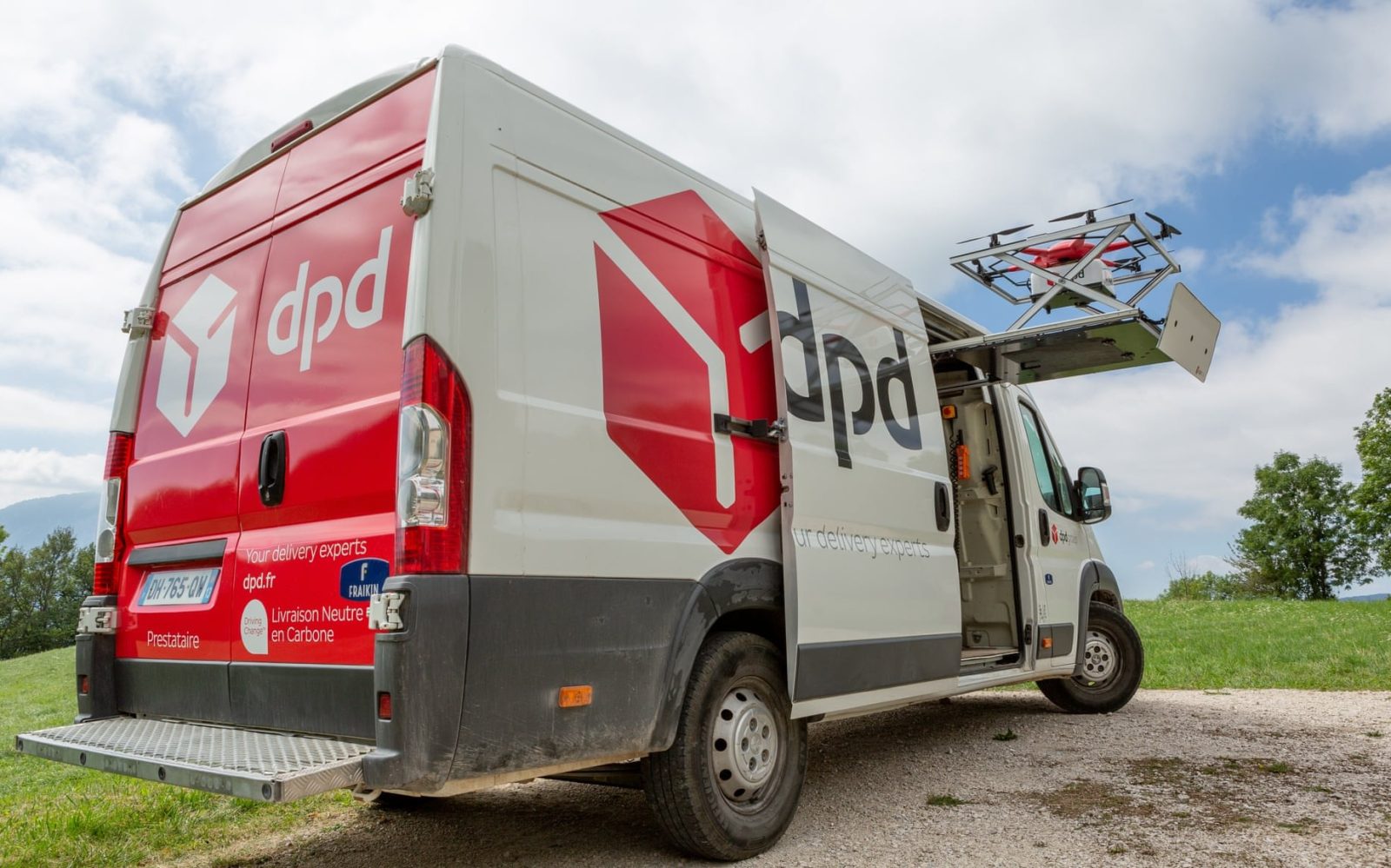 DPD France parcel delivery drones making waves on social media - Urban Air Mobility News