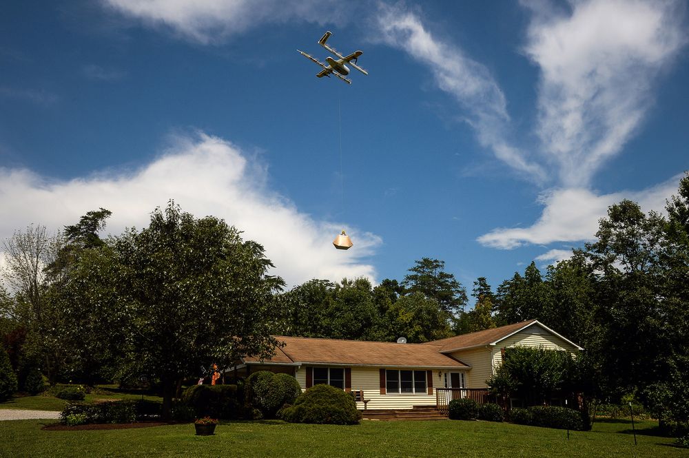 Here to stay U.S. Christiansburg’s trial drone delivery service "a