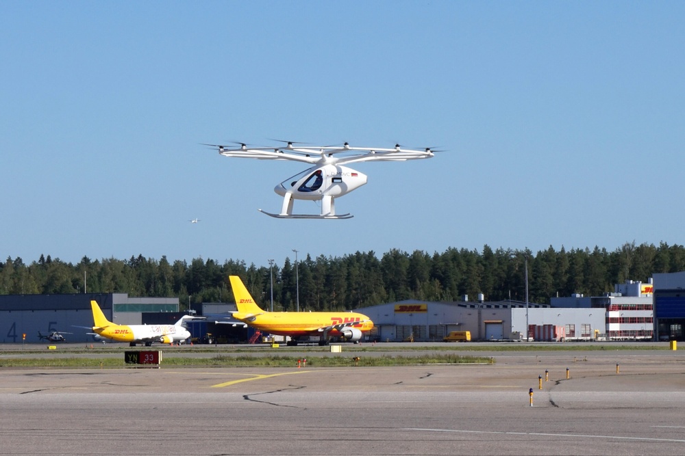 Skellefte Airport Develops Trial Route For EVTOL Aircraft Urban Air 