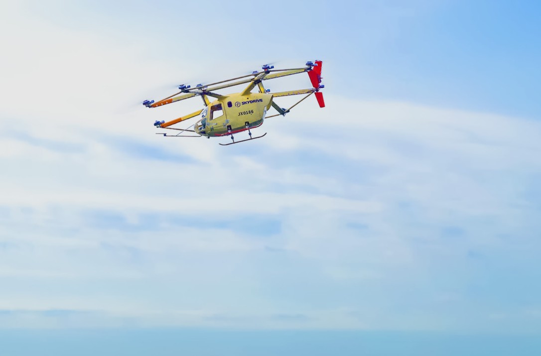 SkyDrive’s SD-05 eVTOL “has reached 100km/h in flight tests”